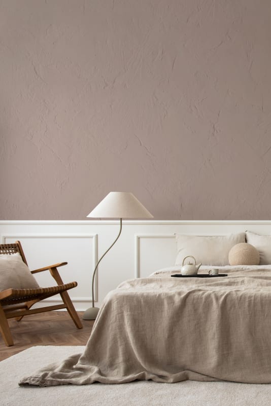Hovia FA5986PI04W Skim Plaster Pink - mural imitujący tynk
