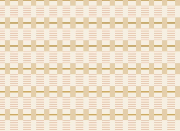 Hovia ST51124MU07W Espen Pink & Yellow - mural geometryczny w kratę