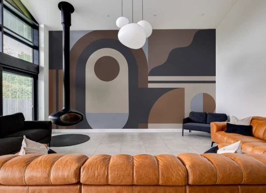 Hovia GE01156BR03W Modline - mural geometryczny