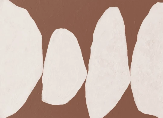 Hovia AB0997BR04W Marl Terracotta - mural abstrakcyjny