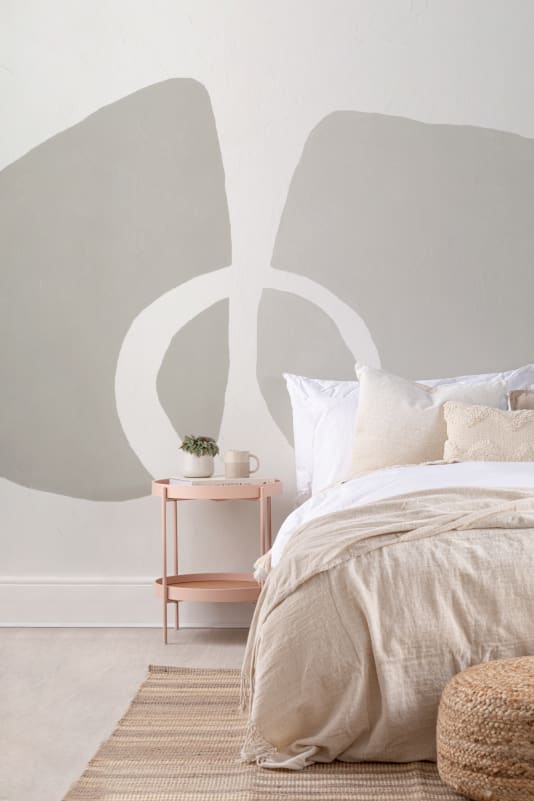 Hovia AB01004NE04W Tecton Beige - mural abstrakcyjny