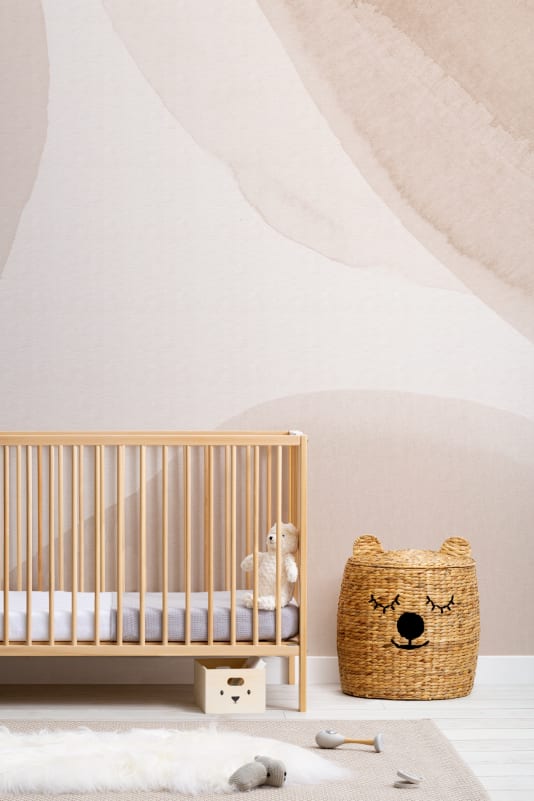 Hovia WA0815NE06W Mellow Neutral - mural abstrakcyjny akwarelowy
