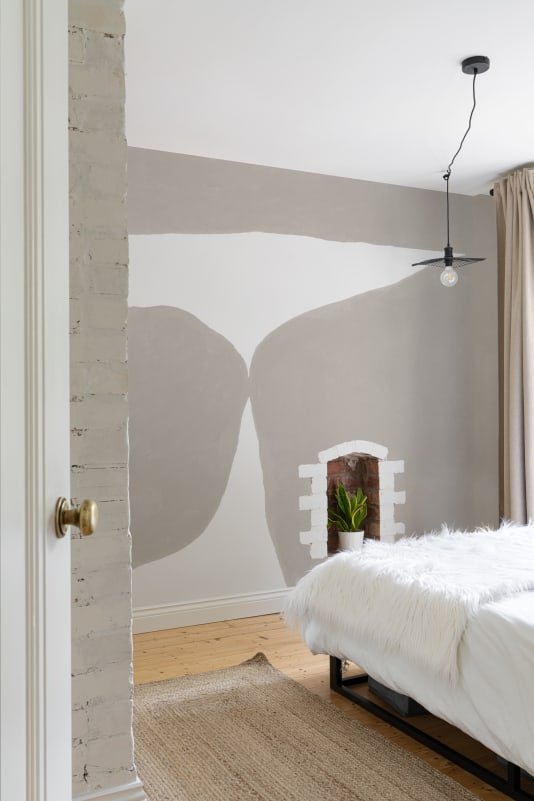 Hovia AB0990NE04W Obscura Beige - mural abstrakcyjny