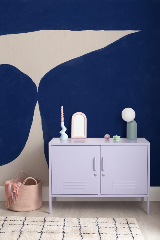 Hovia AB0991BU04W Obscura Blue - mural abstrakcyjny