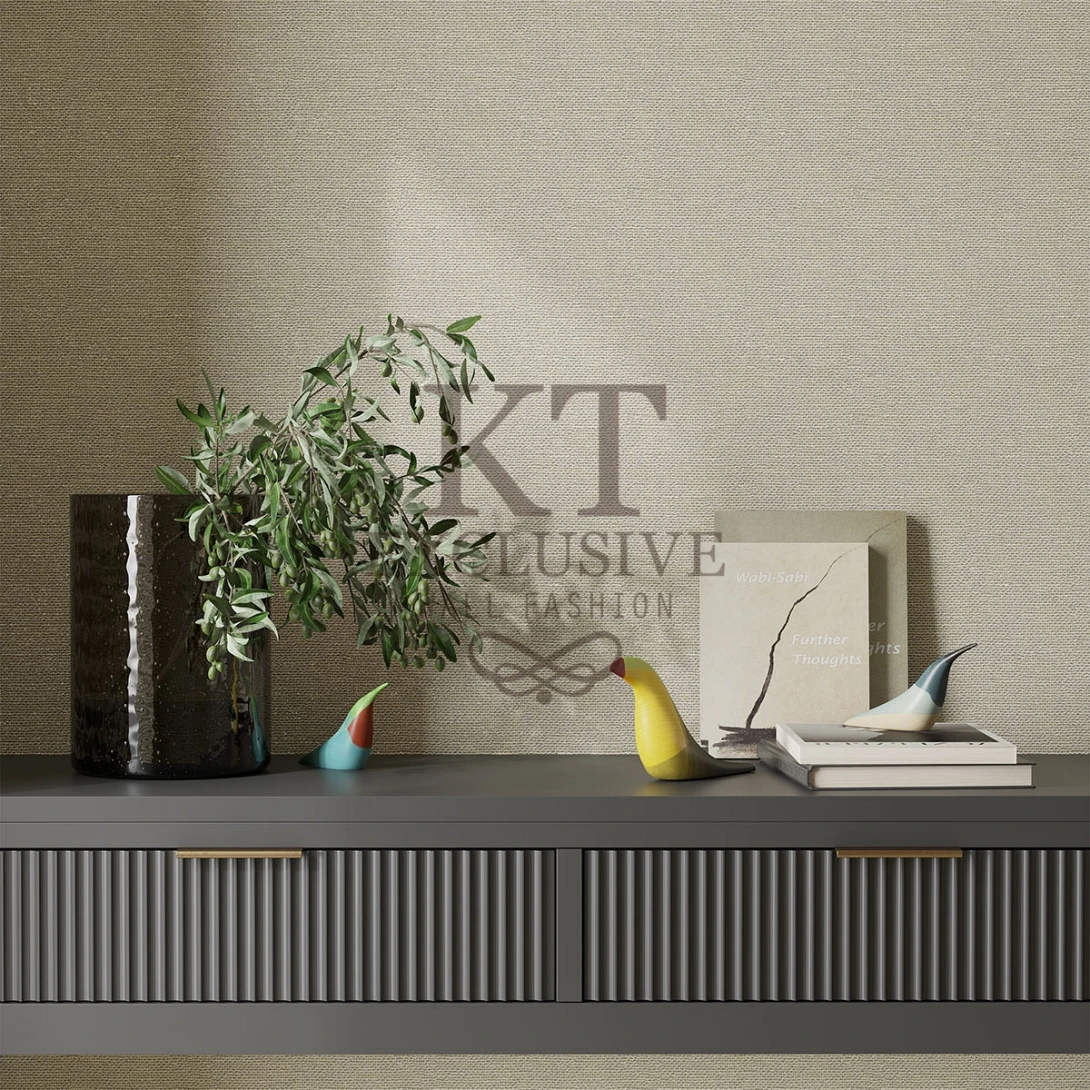 KT Architects HED2090 Jacquard Grey Blue - tapeta tekstylna