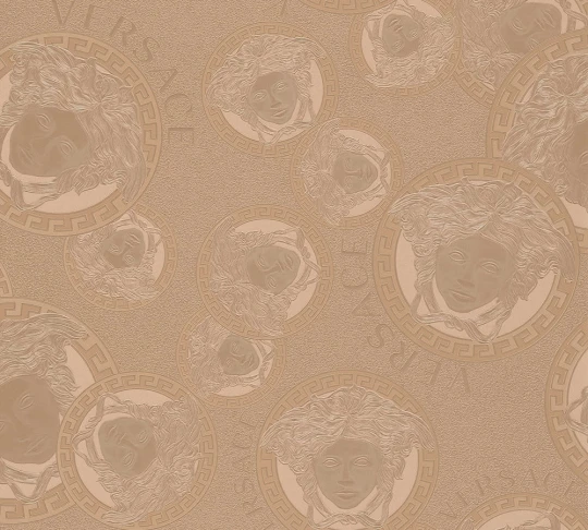 Versace 38461-2 V Medusa Amplified Rose-Gold - tapeta w medaliony z Meduzą