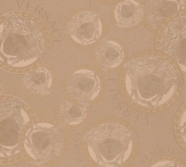 Versace 38461-2 V Medusa Amplified Rose-Gold - tapeta w medaliony z Meduzą