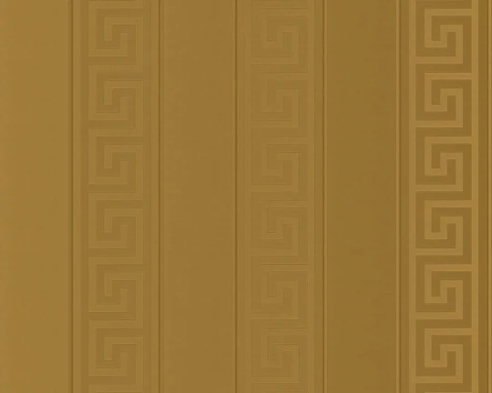 Versace 93524-2 V Greek Key Stripe Gold - tapeta w pasy i meandry