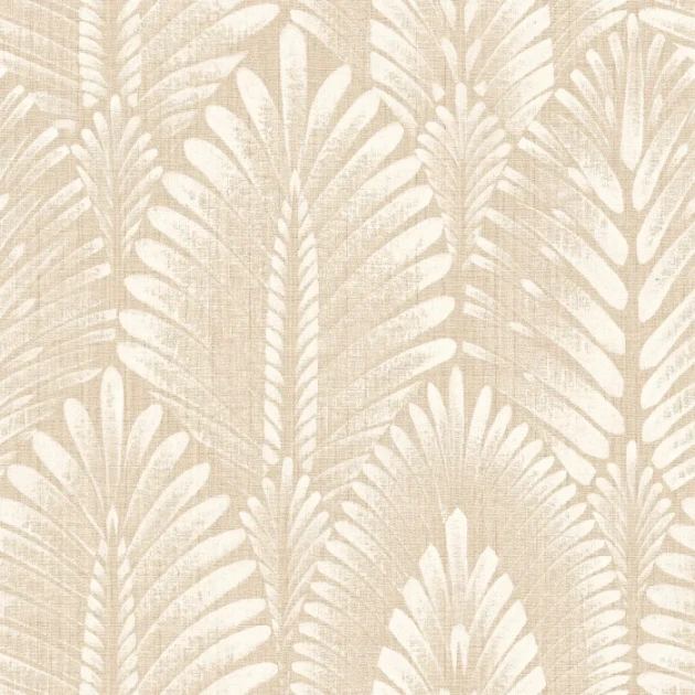 Casamance 75470610 Lanzea Alisio Sable - tapeta w liście palmowe