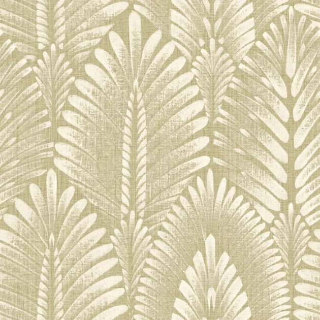 Casamance 75470712 Lanzea Alisio Amande - tapeta w liście palmowe
