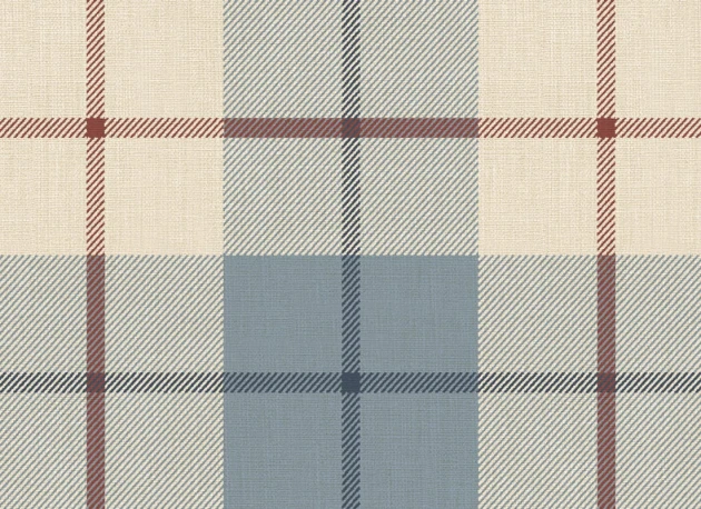 Sandberg S10753 Sandberg Heritage Ranold Light Blue - tapeta w kratę