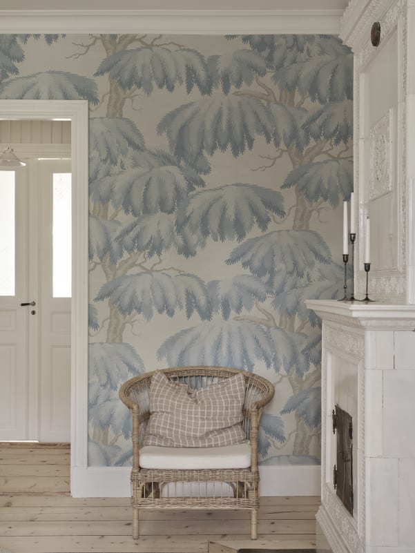 Sandberg S10722 Sandberg Heritage Alba Mural Light Blue - mural w drzewa