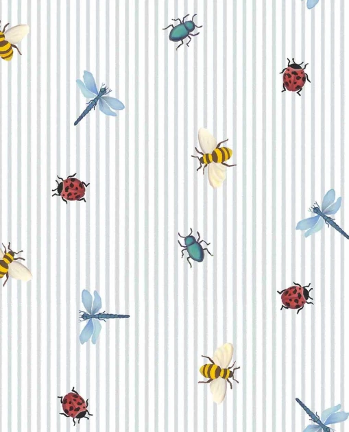 Eijffinger 363181 Tiny Treasures - tapeta dziecięca w owady