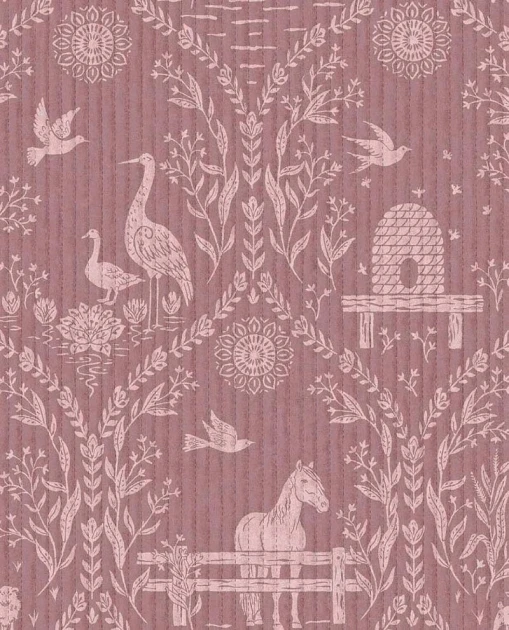 Eijffinger 363133 Tiny Treasures - tapeta dziecięca w wiejskie motywy