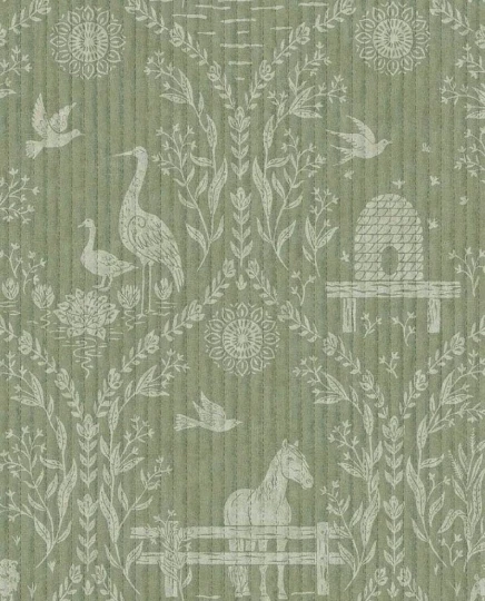 Eijffinger 363134 Tiny Treasures - tapeta dziecięca w wiejskie motywy