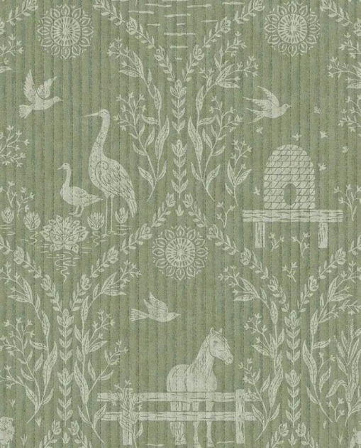 Eijffinger 363134 Tiny Treasures - tapeta dziecięca w wiejskie motywy