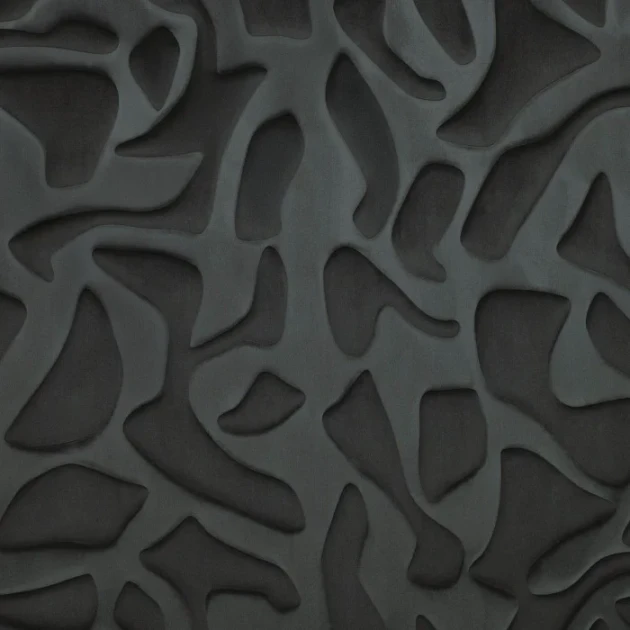 Casamance 77670503 Erosion Carbone - tapeta aksamitna 3D