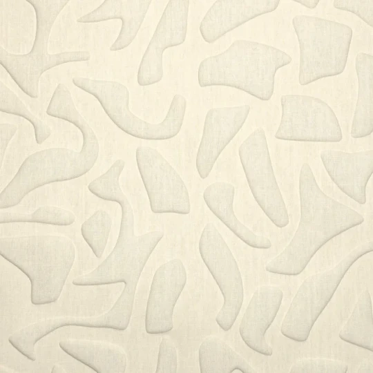 Casamance 77610145 Erosion Vestige Ivoire - tapeta tekstylne 3D