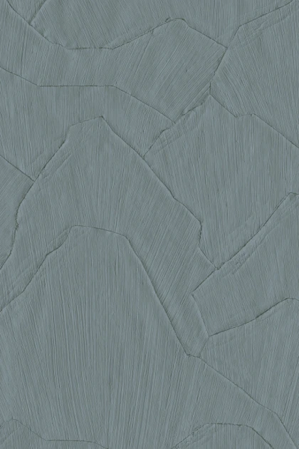 Arte 42500 Sculptura Shards Petrol - tapeta geometryczna imitująca tynk