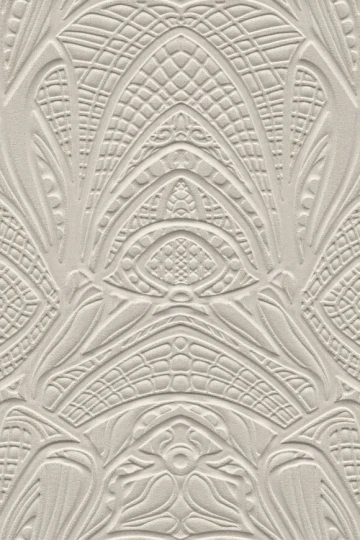 Arte MO5030 Moooi Wallcovering Green House Lacy Longlegs Silver - tapeta 3D z tkaniny boucle