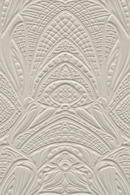 Arte MO5030 Moooi Wallcovering Green House Lacy Longlegs Silver - tapeta 3D z tkaniny boucle