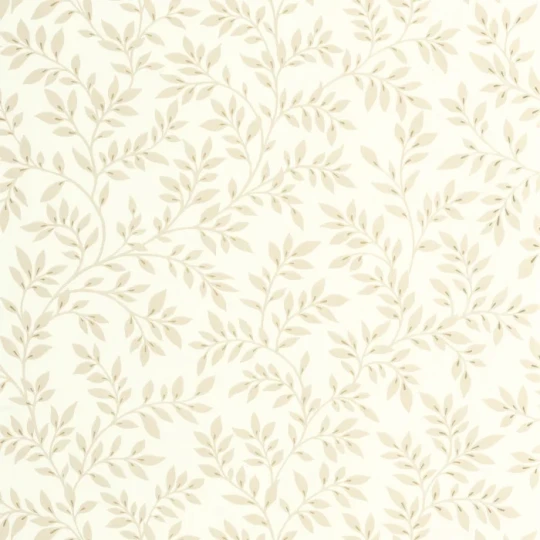 Caselio 107471000 Blue Shades Floria Beige dore - tapeta w liście