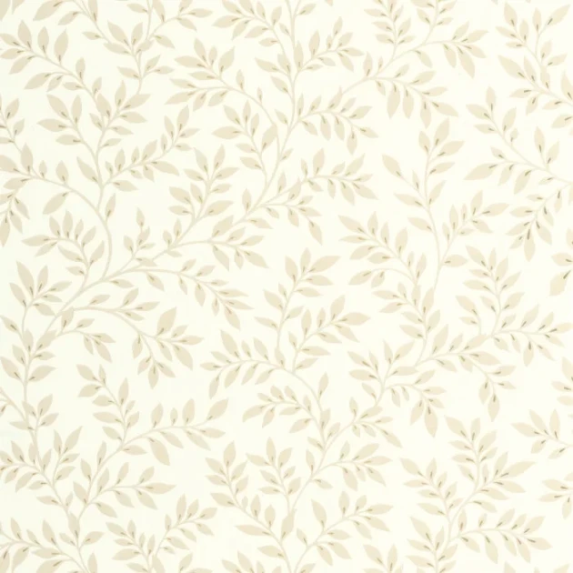 Caselio 107471000 Blue Shades Floria Beige dore - tapeta w liście