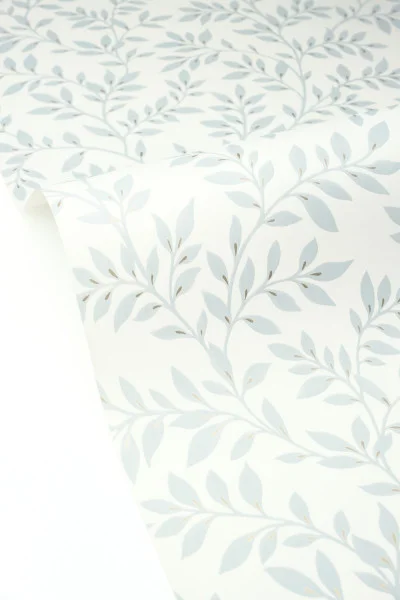 Caselio 107476020 Blue Shades Floria Bleu - tapeta w liście