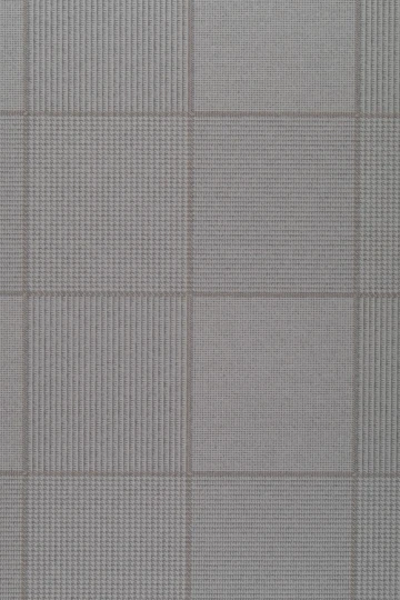 Arte 40063 Flamant Tartan Fjord - tapeta w kratkę o fakturze lnu