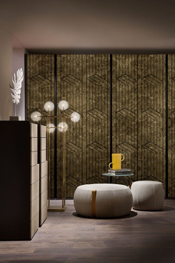 Fototapeta Inkiostro Bianco GoldenWall Gold Finger INKFBZM1802