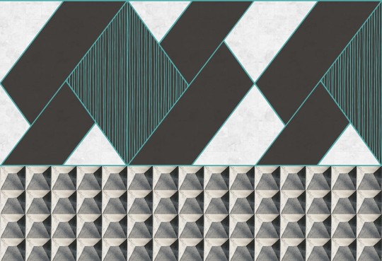 Fototapeta Inkiostro Bianco Cement Diamonds INKOIDE1801