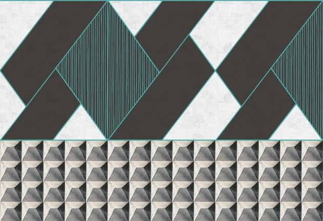 Fototapeta Inkiostro Bianco Cement Diamonds INKOIDE1801