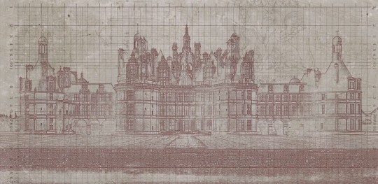 Fototapeta Inkiostro Bianco Chateaux INKNKNE1501