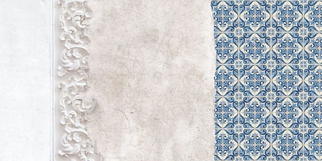 Fototapeta Inkiostro Bianco Ornamenta INKJTEN1801