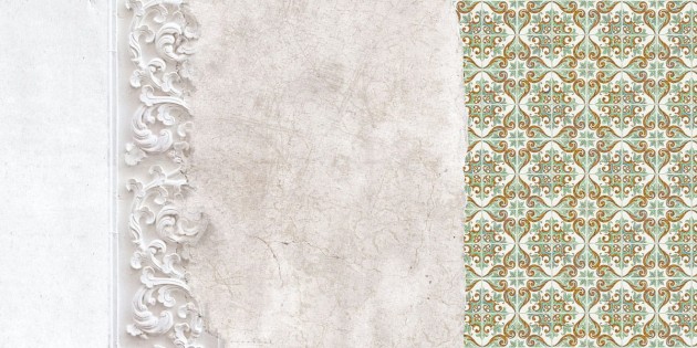 Fototapeta Inkiostro Bianco Ornamenta INKJTEN1802