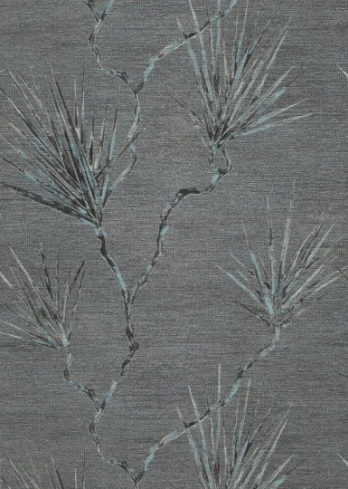 Anthology 110819 01 Peninsula Palm - tapeta z motywem lnu i palm