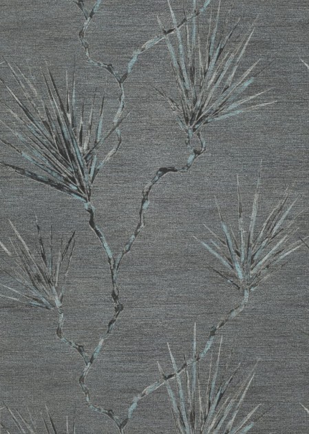 Anthology 110819 01 Peninsula Palm - tapeta z motywem lnu i palm