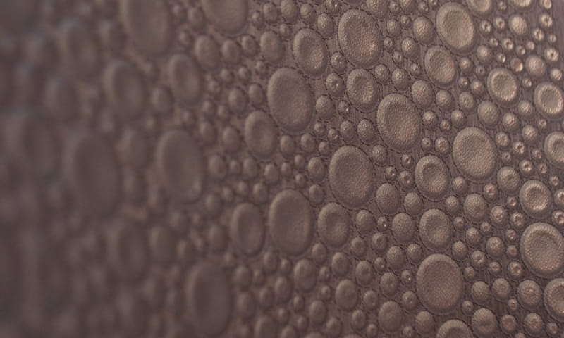 Arte 47201 Leather Roundels - tapeta obiektowa w skórzane kółka