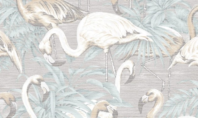 Arte 31542 Curiosa Flamingo - tapeta z flamingami