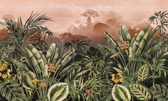 Arte 72001 Expedition Silk Road Garden - mural jedwabny w dżunglę