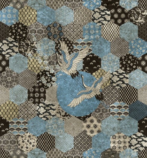 Fototapeta Inkiostro Bianco GoldenWall Kioto INKTWBS1801