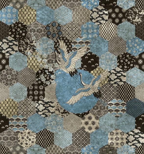 Fototapeta Inkiostro Bianco GoldenWall Kioto INKTWBS1801