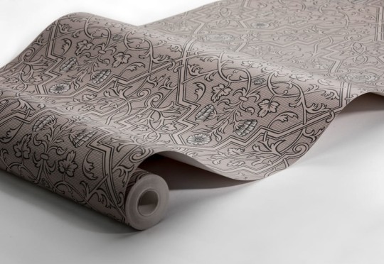 Boras Tapeter 4502 Anno Rosenvinge - tapeta w kwiaty w renesansowym stylu