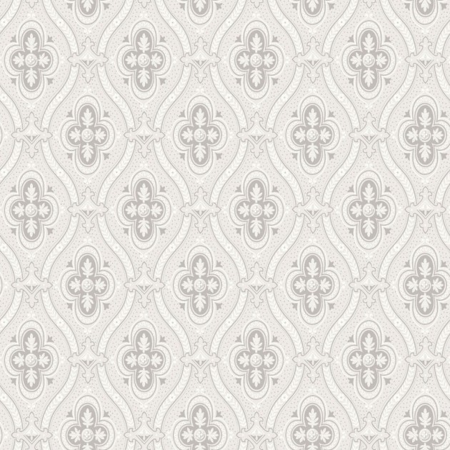 Boras Tapeter 4526 Anno Pigkammaren White - tapeta w ornamenty