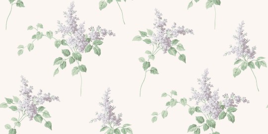 Boras Tapeter 7668 Falsterbo III Lilacs Beige - tapeta w kwiaty bzu