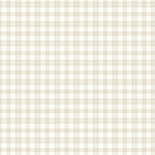 Boras Tapeter 7675 Falsterbo III Frida Beige - tapeta w kratkę