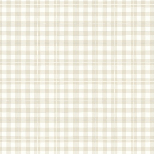 Boras Tapeter 7675 Falsterbo III Frida Beige - tapeta w kratkę