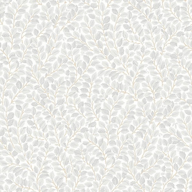 Boras Tapeter 7661 Falsterbo III Hazel Gray - tapeta w liście leszczyny