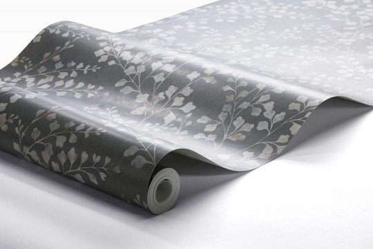 Tapeta Boras Tapeter Graceful Stories 7287 Leaf Silhouette