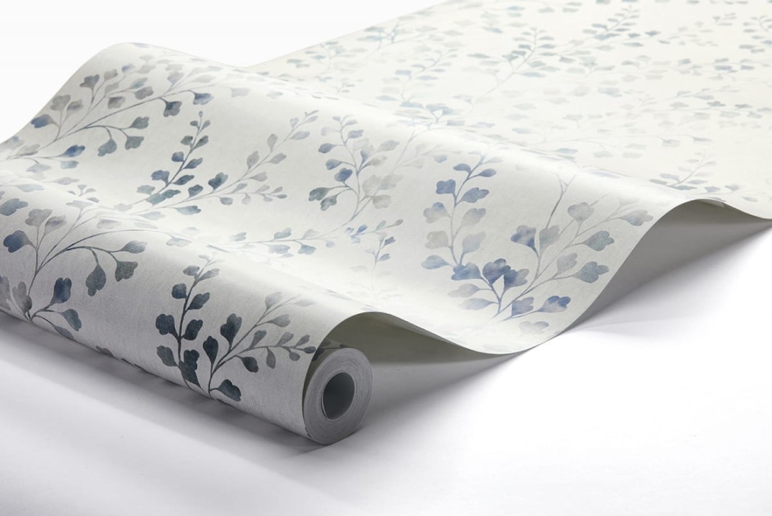Tapeta Boras Tapeter Graceful Stories 7289 Leaf Silhouette